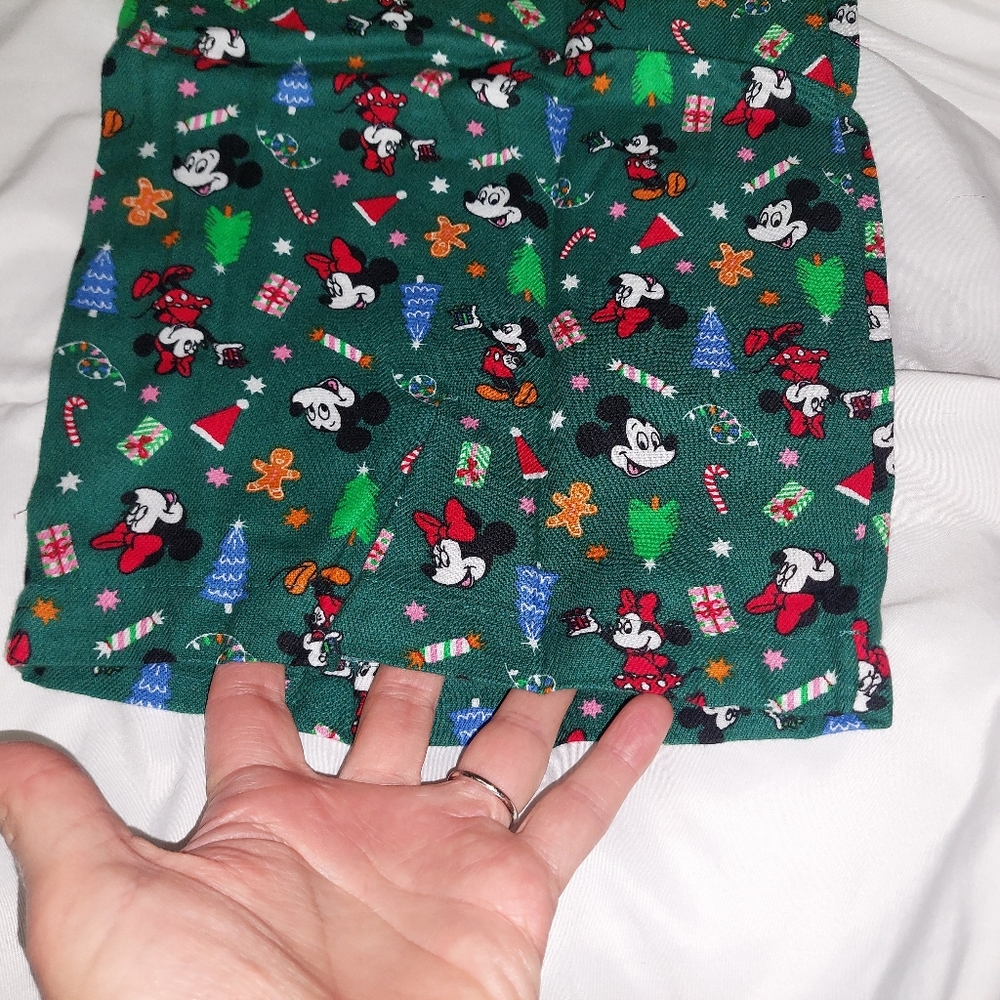 Disney Holiday Flannel Pajama Pants Size 2X Old Navy NWT Green - Picture 4 of 7